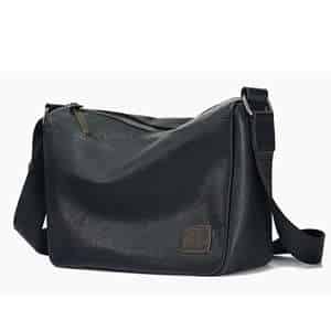 植鞣皮男包 真皮包包 男款斜挎包 高級感單肩包斜背包 男款大容量休閒斜挎包